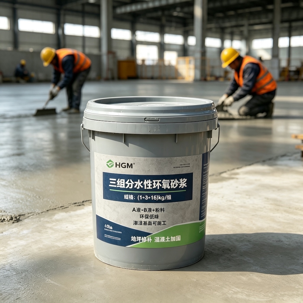 兴隆台三组份水性环氧砂浆